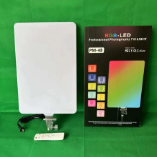Светодиодная RGB Led лампа для фотостудии PM-48 RGB 2700k-7000k 